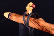 Chinese Camphor Native American Flute, Minor, High D-5, #H16K